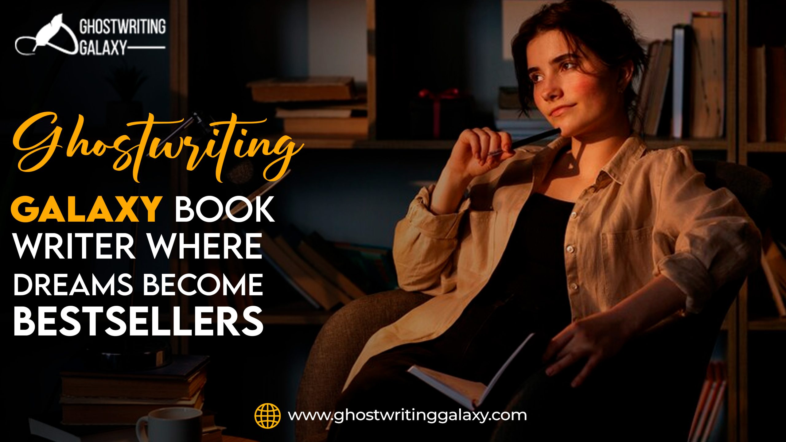 Ghostwriting galaxy Book Writer: Where Dreams Become Bestsellers.